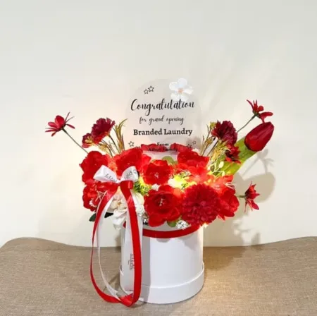 Bloom Box Akrilik Ucapan Grand Opening Kubu Raya