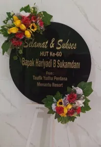 Papan Akrilik Ucapan Ulang Tahun Kubu Raya
